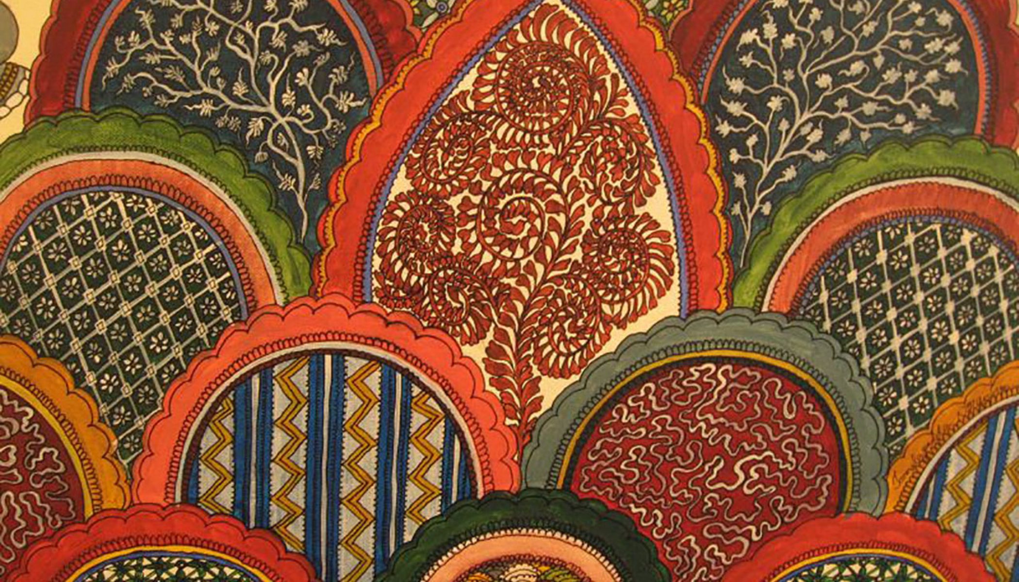 Indian Art and Craft - Kalamkari Printing - Atyutka Art and Craft