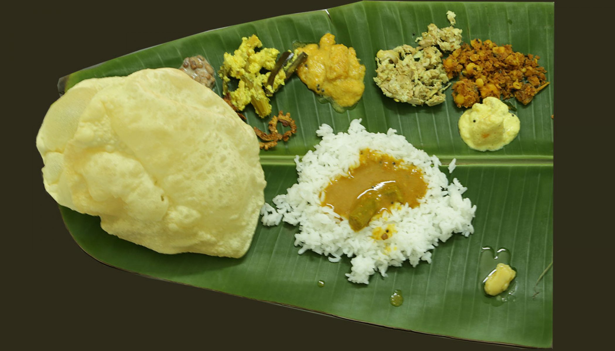 Traditional Kerala Sadya Atyutka Food