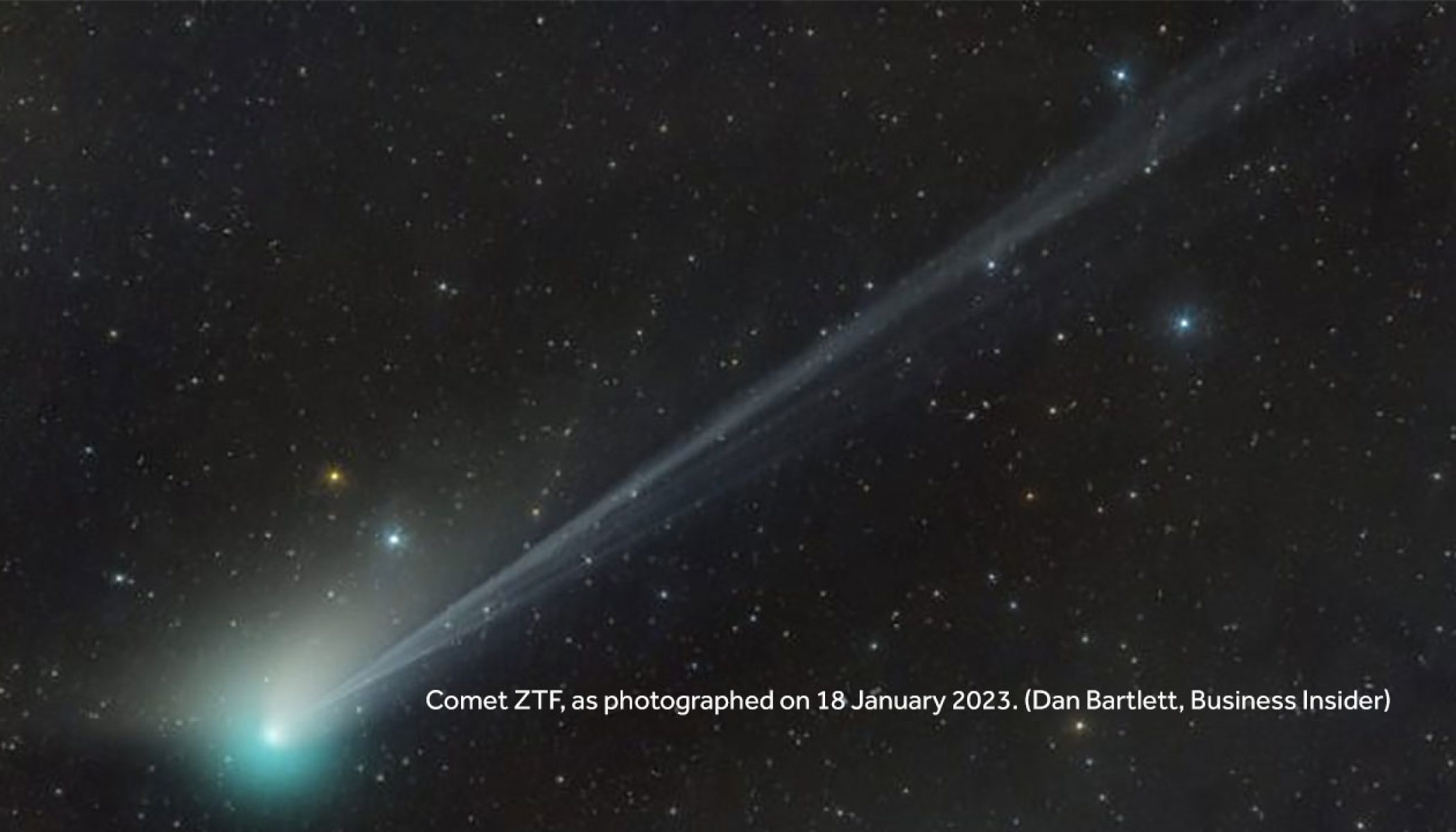 Rare Green Comet Passing Earth - Atyutka Science